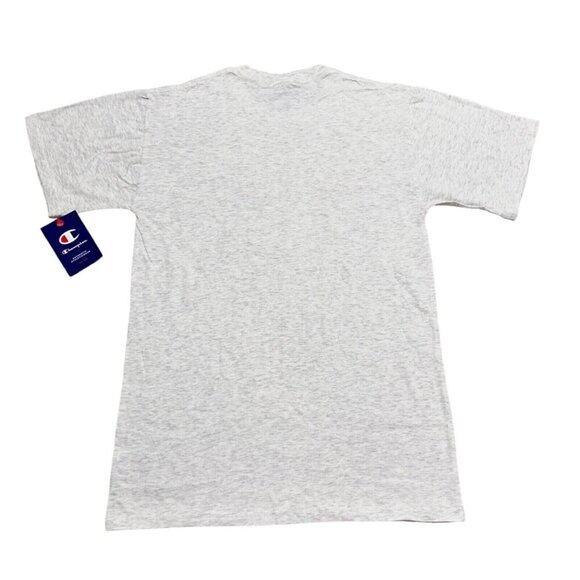 Champion Men's Size S Oatmeal Heather Logo Classic Graphic‎ Tee NWT - Picture 6 of 6